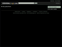 Tablet Screenshot of cedodalimages.com